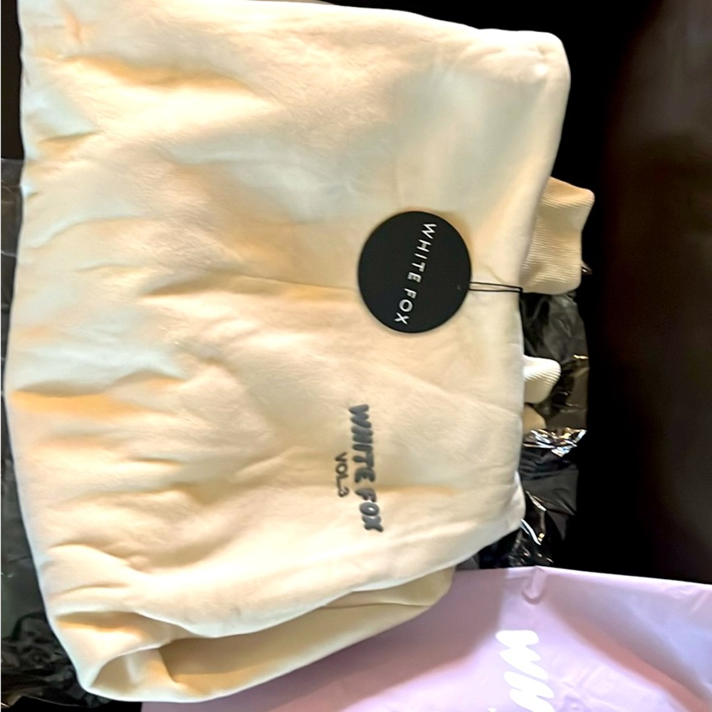 white fox hoodie